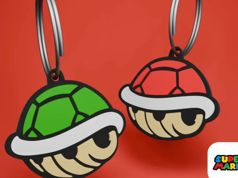 Casca de Koopa | Série de Chaveiros Mario