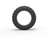 Tractor tire 5 Scale 1:25-4