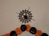 Wall art - Tela araña con araña-1