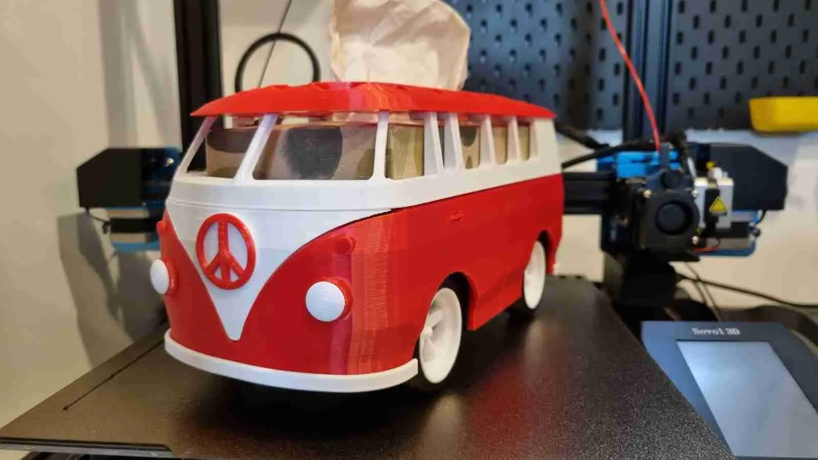 VW Bus Bulli Tissue Box