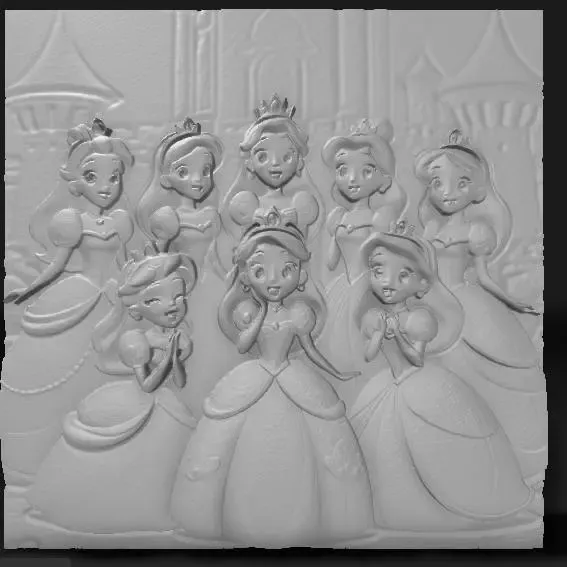 cartoon princesses 2