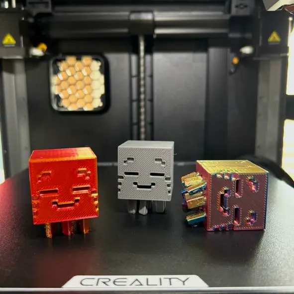 🔥 Articulated Minecraft Ghast 👻  