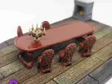 Noble table set with place settings and candelabra-3