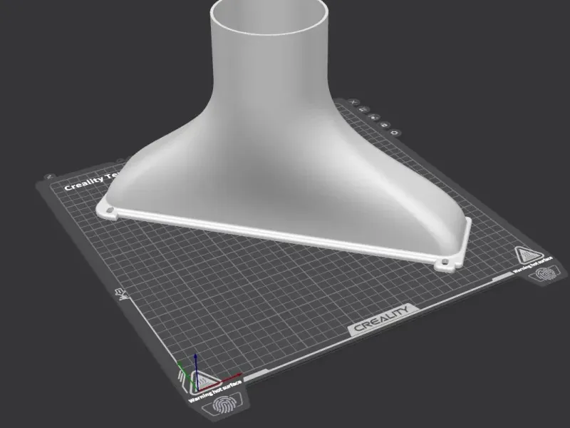 DW735 vertical duct