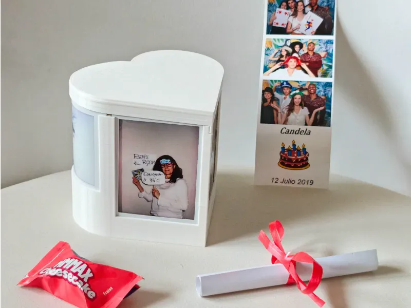 Heart Instax Display Box