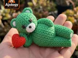 Knitted Cute Bear – STL & 3MF Files for 3D Printing-1