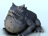 Giant frog (+ pre-supported version) (8) - miniatures warham-0