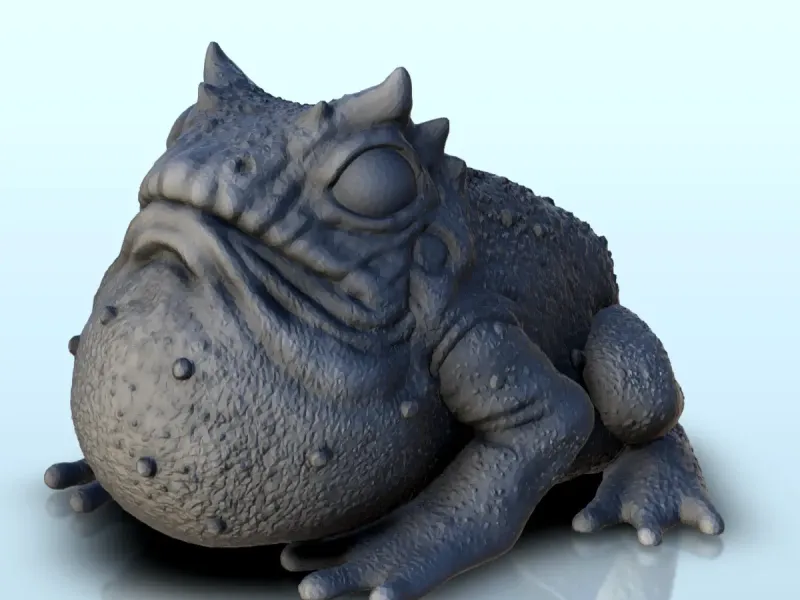 Rana gigante (+ versione pre-supportata) (8) - miniature warham