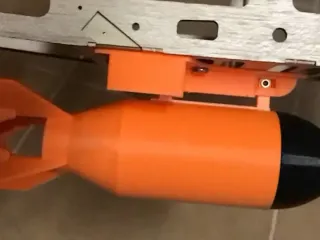 RC Plane Bomb drop mecanism