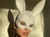 Bunny Mask - Easy Print - Human Compatible-4