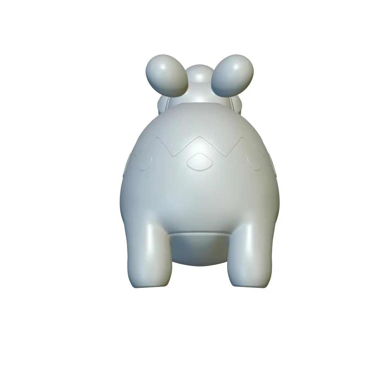 Pokemon Numel #322 - 3D Baskıya Hazır!
