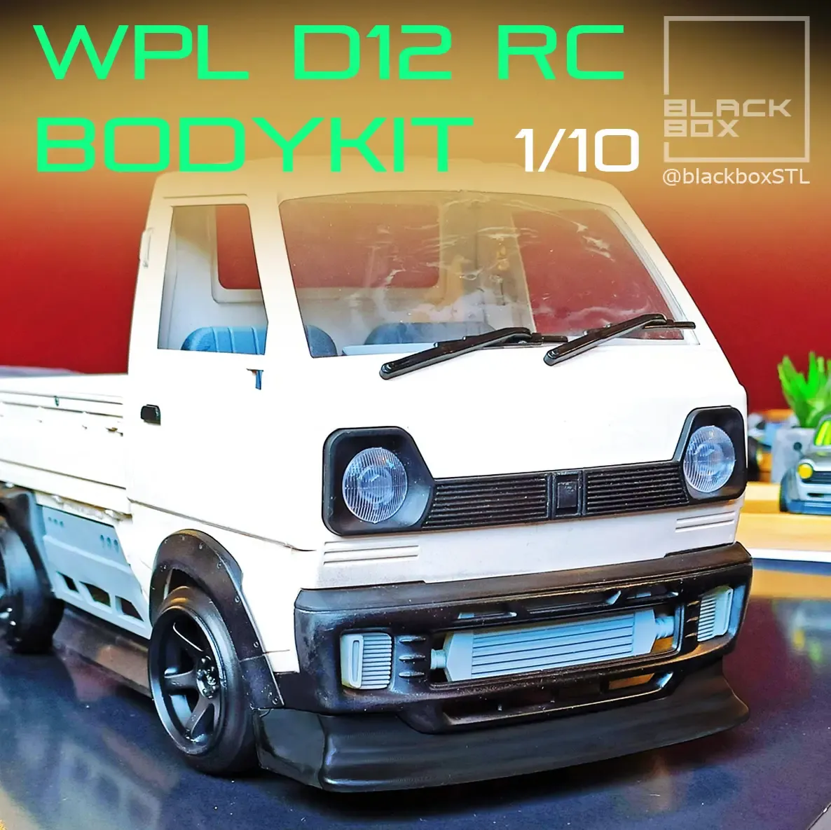 WPL D12 RC BODYKIT B004 BY BLACKBOX