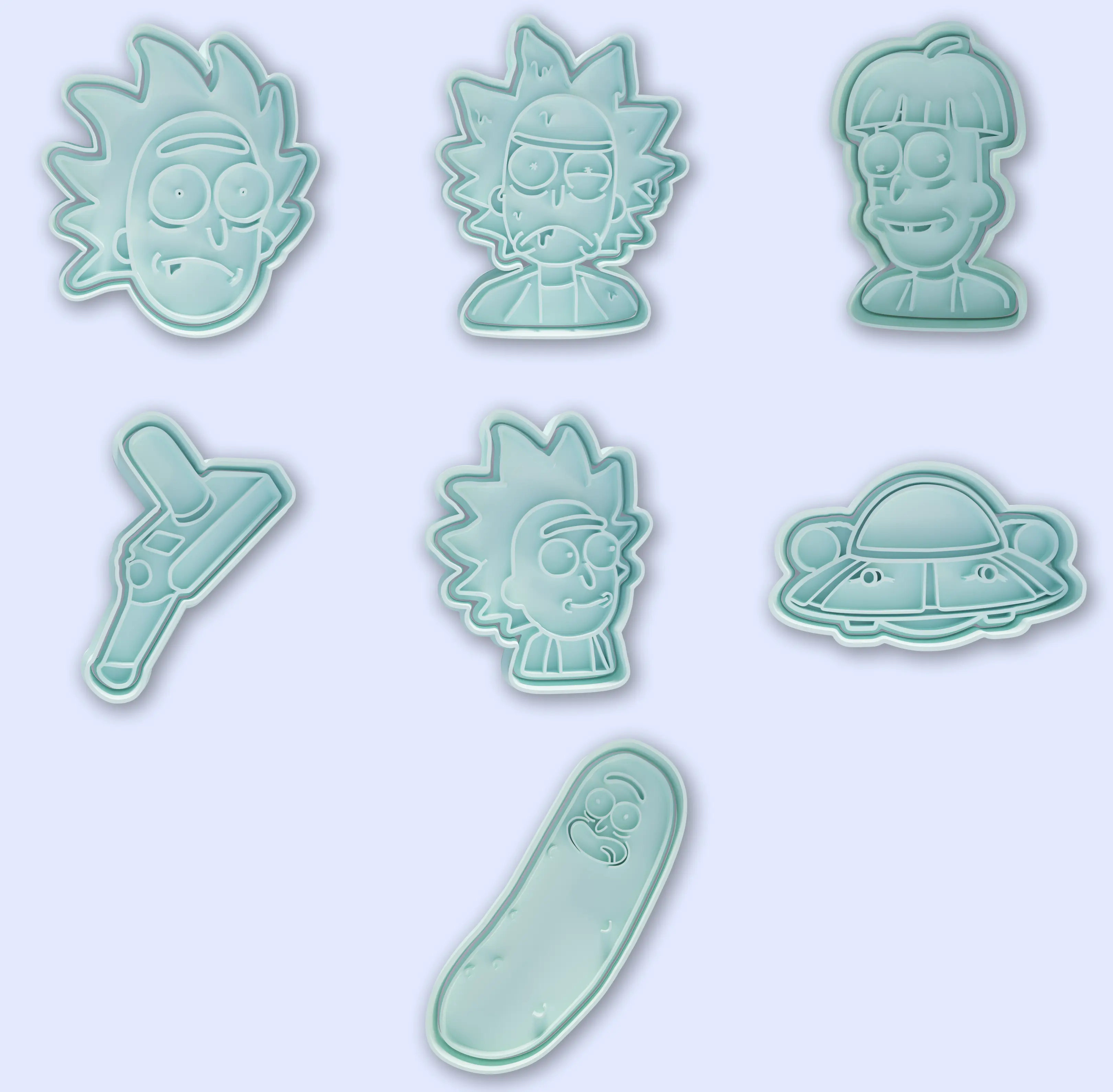 RICK SANCHEZ DIFERENTES VERSIONES CORTAPASTAS