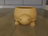 Cute Smiling Turtle Planter STL-0