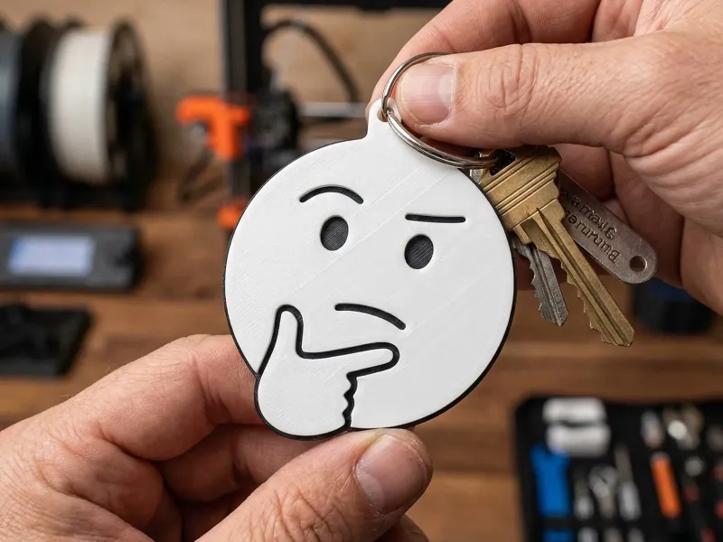 LLavero de Emojis mas Usados en el Mundo - Pensando