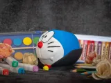 Cesta de Halloween, macetero y portalápices de Doraemon vampiro-4