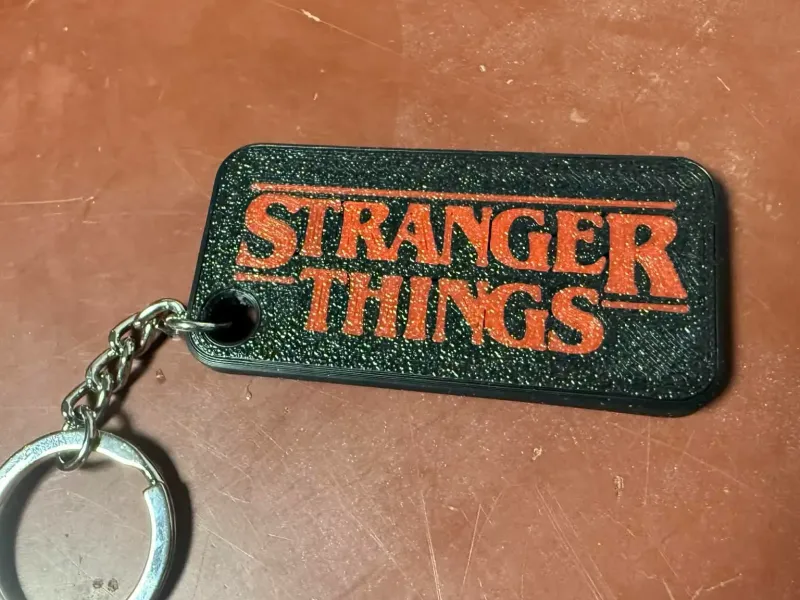 Stranger Things su chiavi, multi-materiale e senza multi-ma