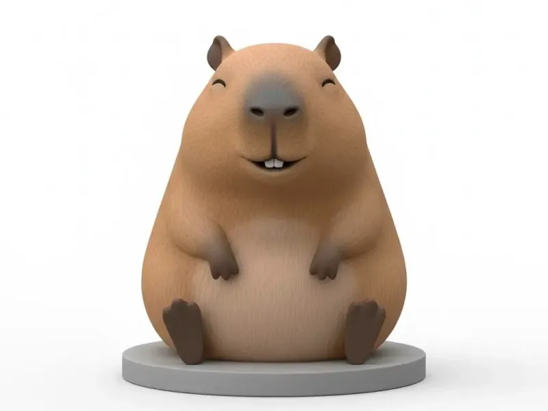 Capibara tierno