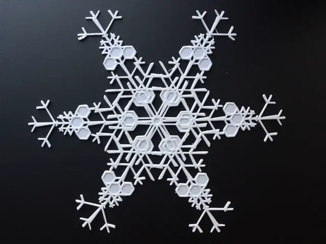 La máquina de copos de nieve