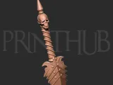 Baul Sword from Devil May Cry anime 2007 for cosplay STL-2