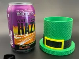 KNITTED LEPRECHAUN'S HAT CAN COOLER / PLANTER-1