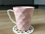 Heart Pattern Coaster-2