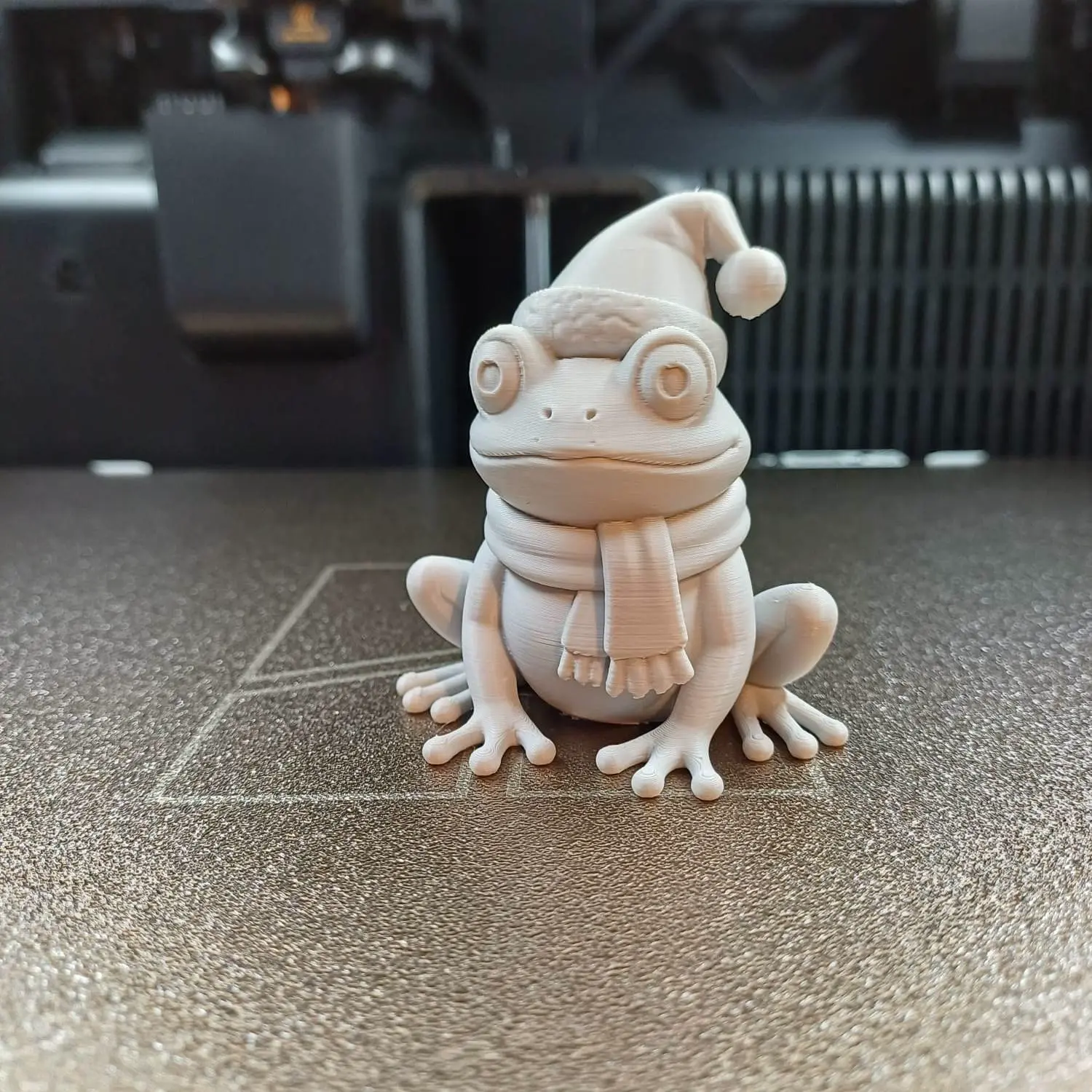 3D Printer Files | 3MF File | Frosty the Christmas Frog | Creality Cloud
