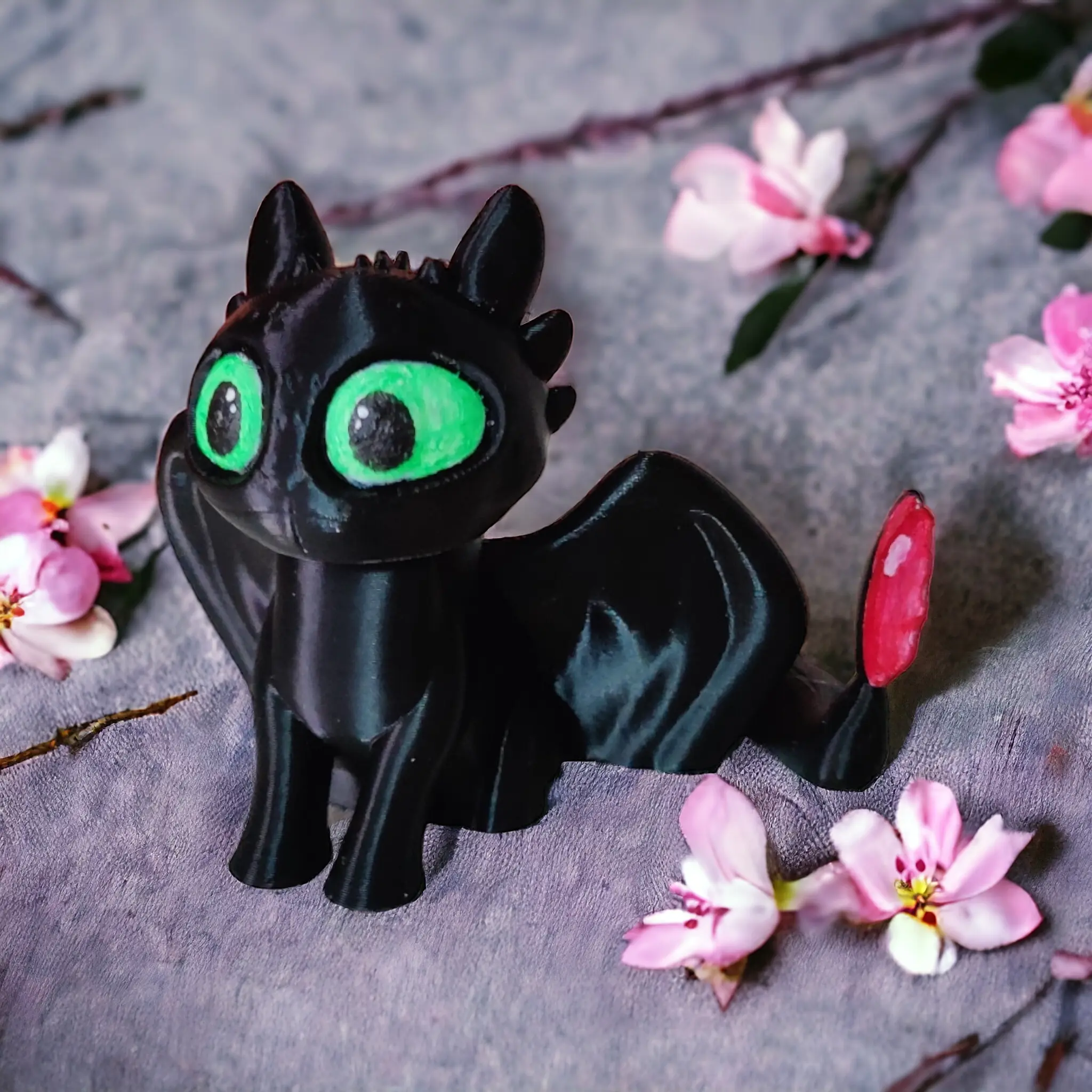 Sitting Toothless Dragon ( No Support )