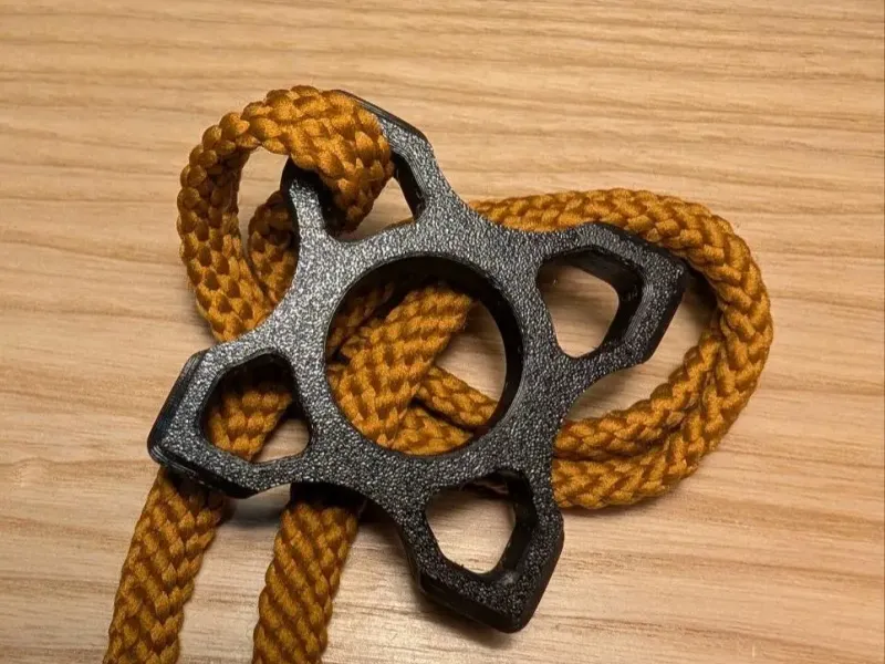 Tactical Fidget Keychain | 3D Printable Model