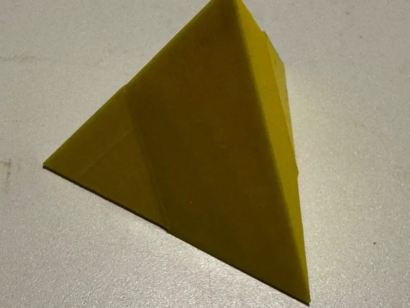 2 Piece Pyramid Puzzle (harder than you think)