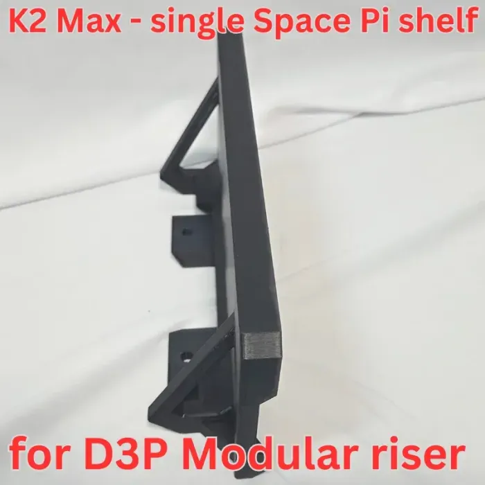 K2 Pi Rack 3D Printer Files | 3MF File | K2 Single Space Pi extension shelf for K2 ...