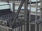 Surveillance post on scaffolding - sci-fi science fiction fu-5