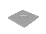 Base and light holder for lithophane box-0