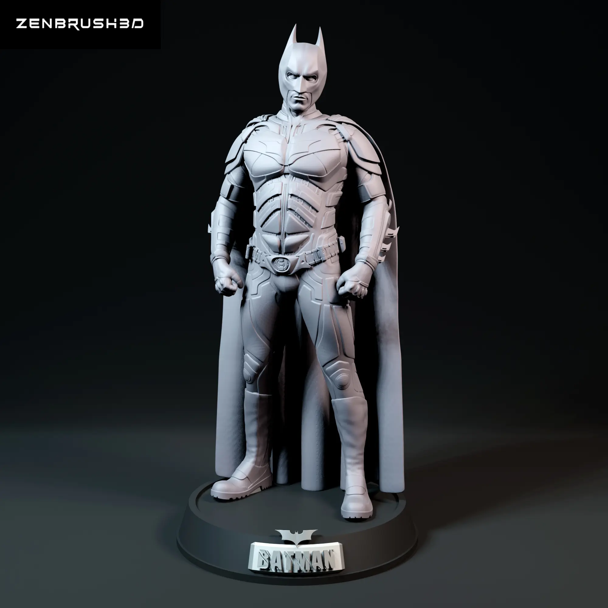 BATMAN - IL CAVALIERE OSCURO STAMPA 3D - STL