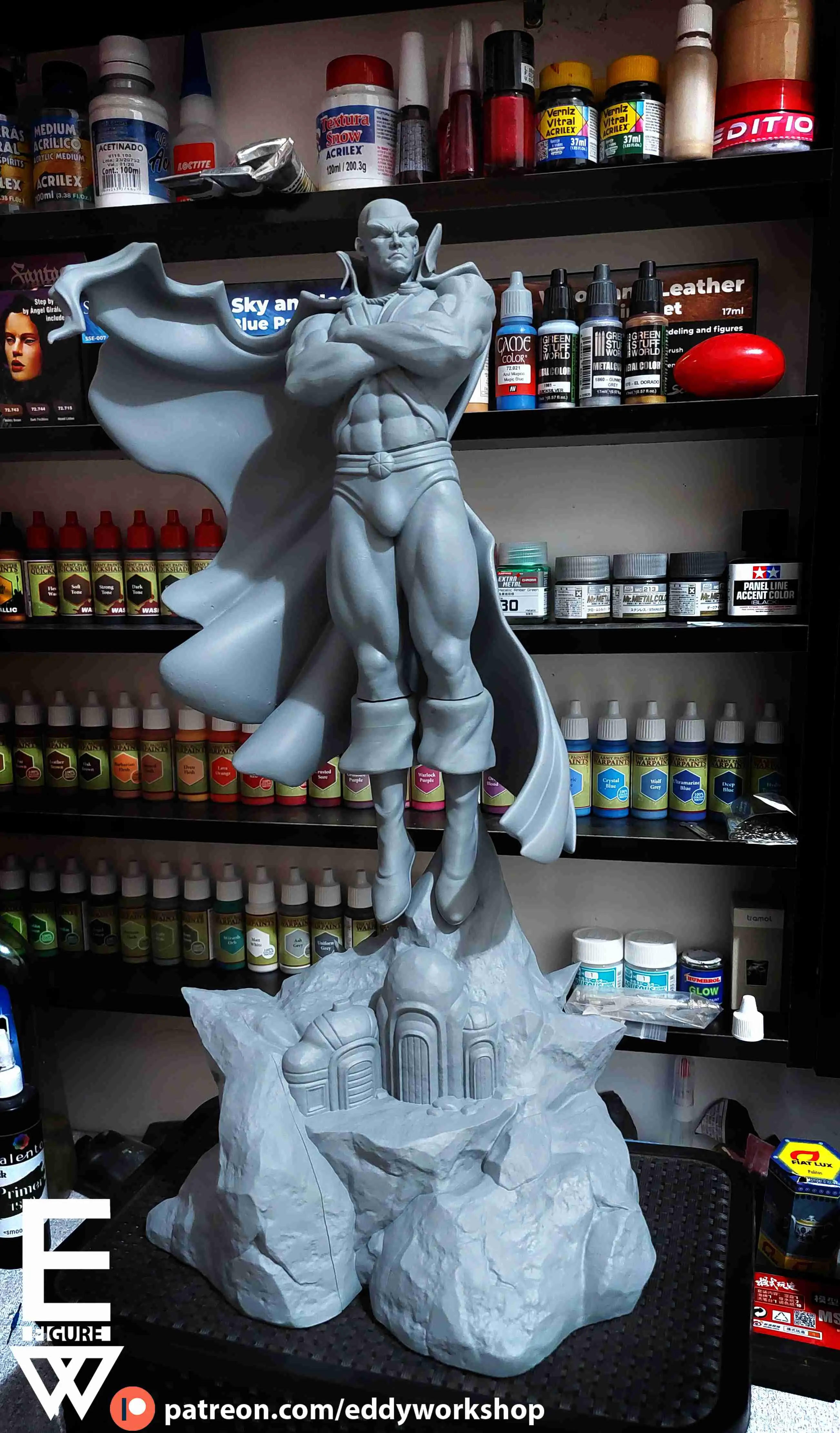 MARTIAN MANHUNTER- 3D STL FERTIG ZUM DRUCKEN
