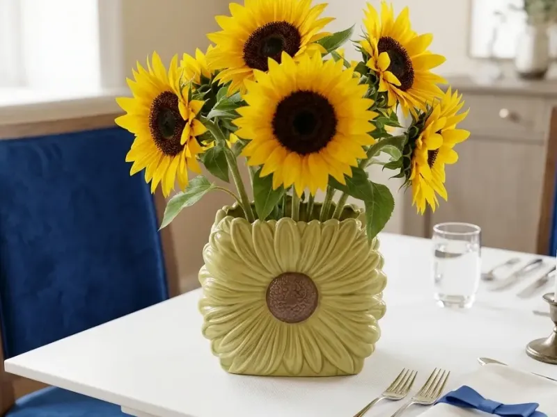 Sonnenblumenvase
