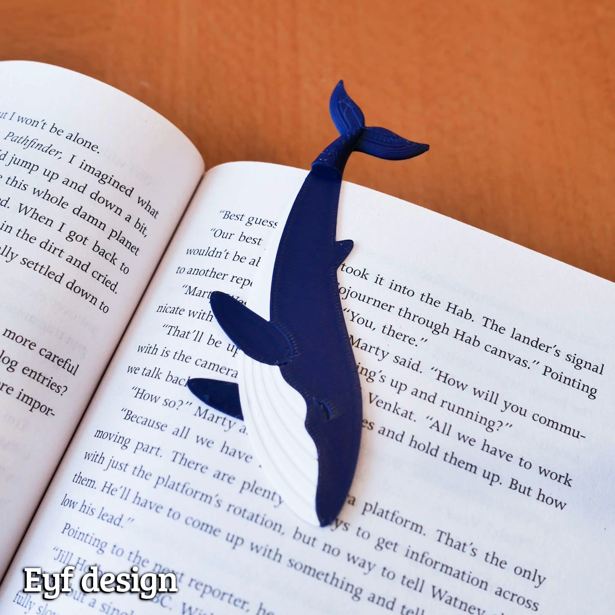 Fun Bookmarks: Whale