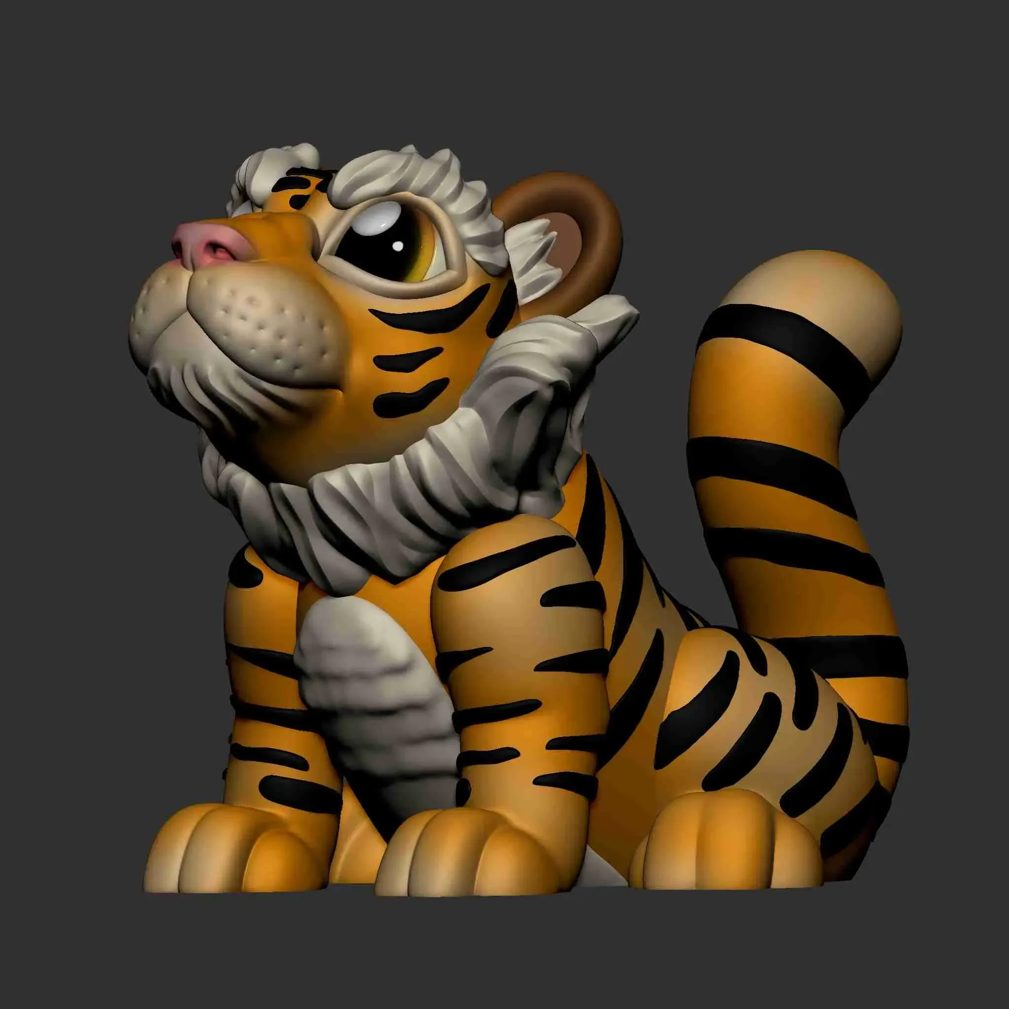 CUTE TIGER (PRINT IN PLACE)