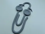 Funny book mark snap hook-0