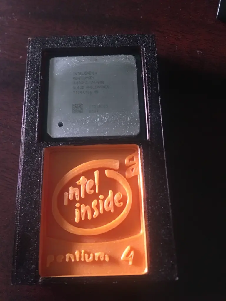 Pentium 4 CPU Display | 3D models download | Creality Cloud