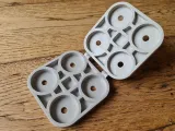 Easy Print in place Folding Citadel Model 8 Paint Pot Holder-3