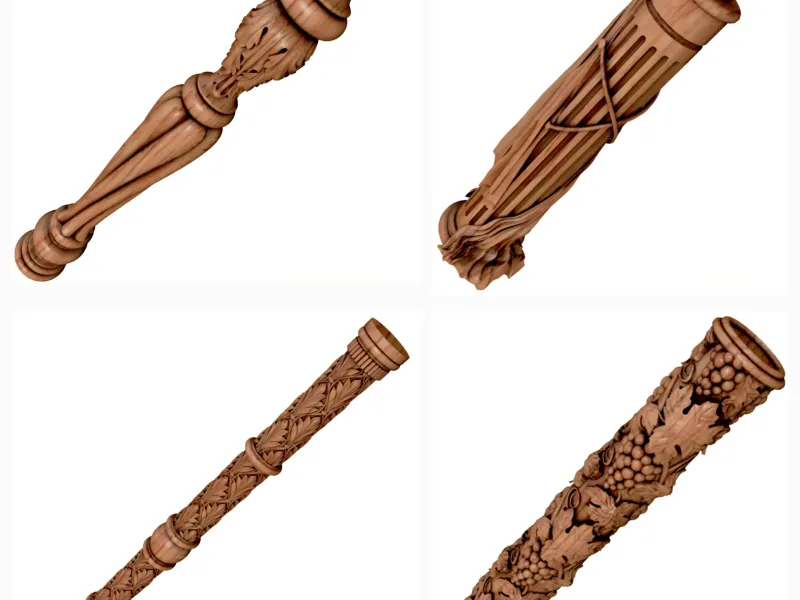 ⁴ Baluster pillar column 4 models holder