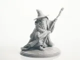Gandalf Wizard Statue Lord of the Rings 3D Printable-1