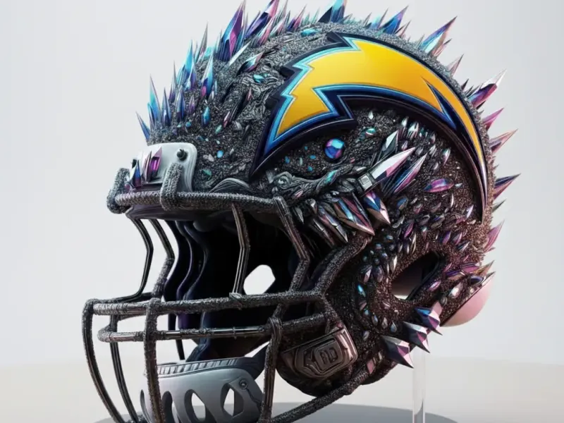 Los Angeles Chargers Helmet 