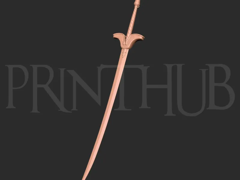 Onimusha 2 – Phirangi Sword – 3D Printable Cosplay Prop STL
