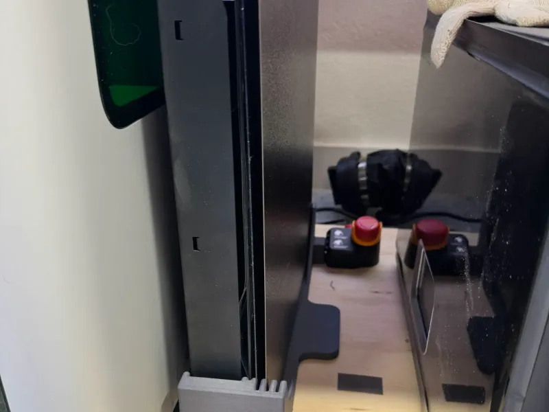 H2D/H2S Lazer Build Plate Stand with E-Stop Mount