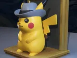 PIKACHU VAN GOGH FIGURINE FAN ART-0