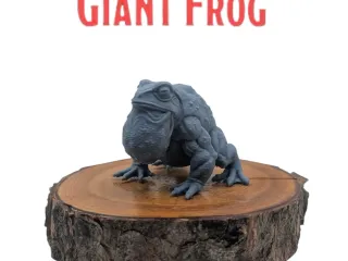 DnD TTRPG Giant Frog Miniature