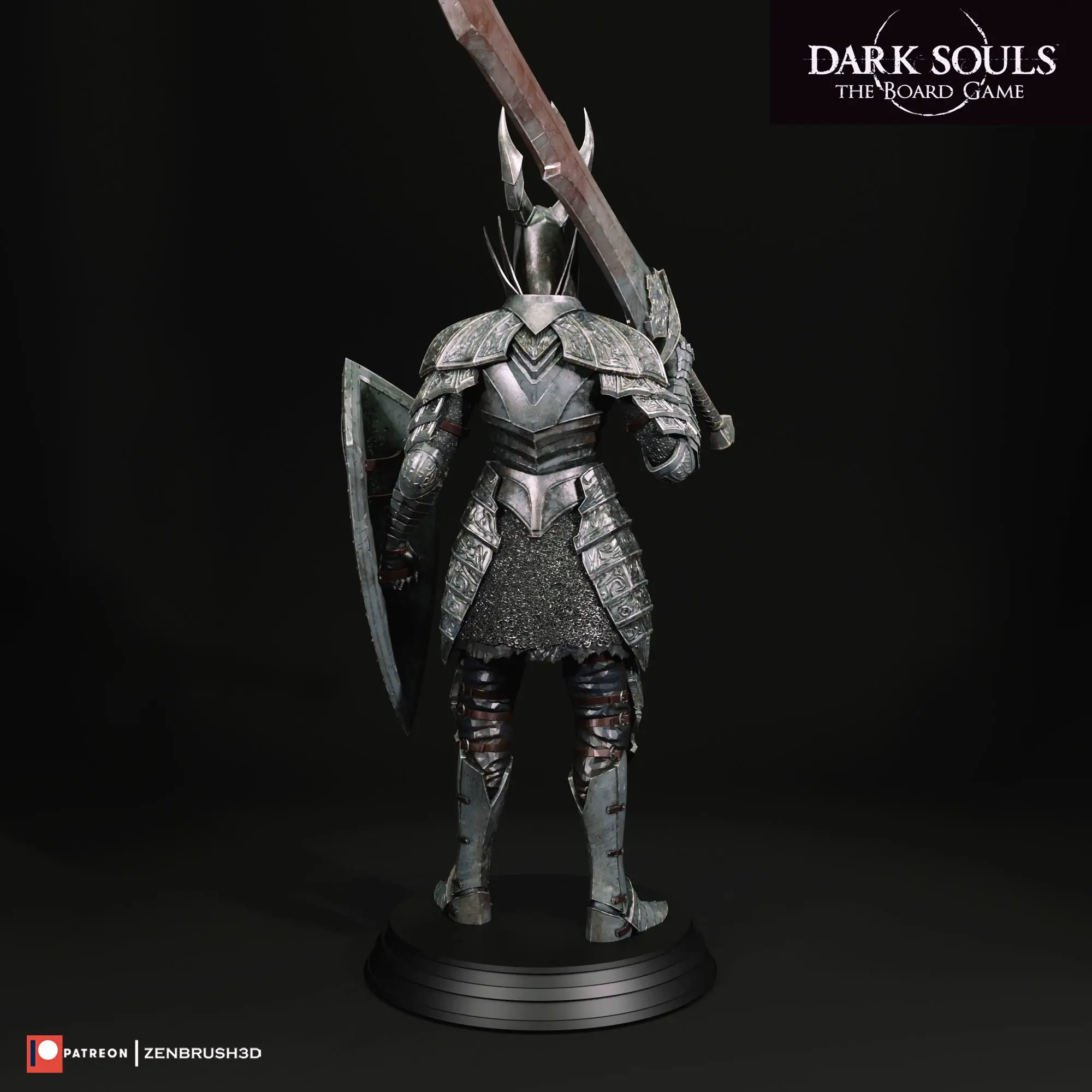 DARKSOULS - CABALLERO NEGRO IMPRESIÓN 3D