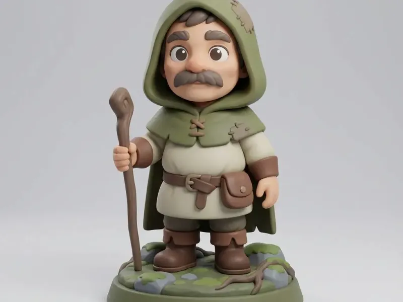 Hooded Woodland Wayfarer – Noah0x03